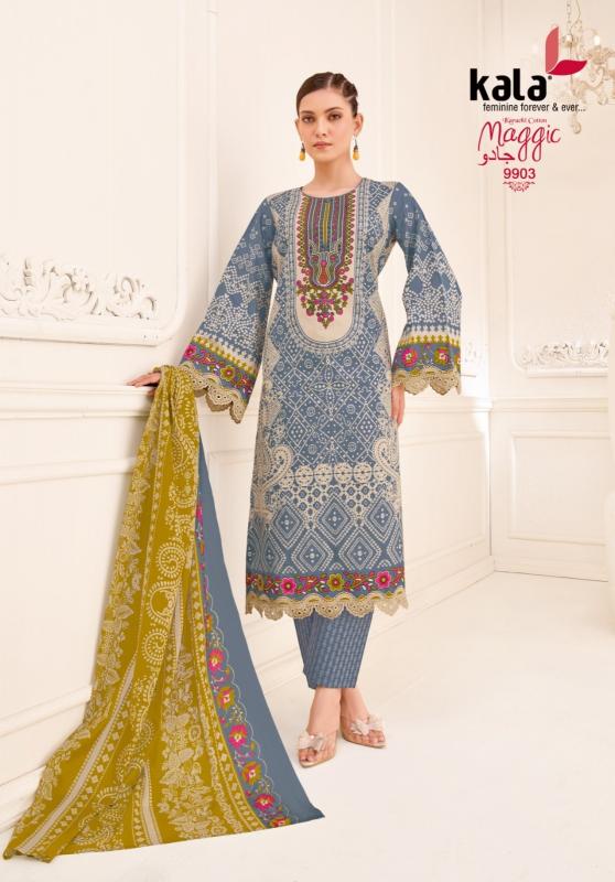 Kala maggic vol 25 wholesale dress material suppliers in ahmedabad